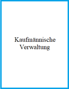Bild_Kaufmännische Verwaltung